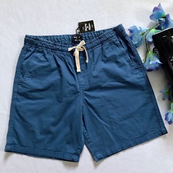 Artistry in Motion NWT Blue Twill Shorts Men S - Picture 2 of 7